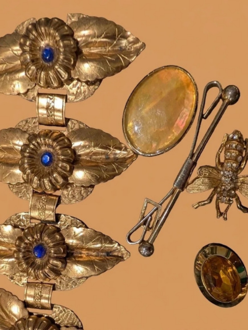 Vintage-Style Arts And Crafts Lot Incomplete Pieces